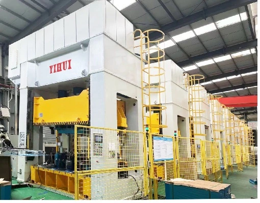 Aluminum Sheet Metal Press Forming Double Action Hydraulic Press 400 Ton