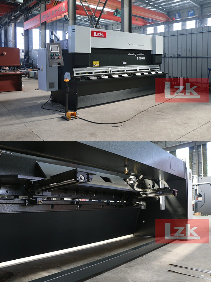 6mmx3000mm Hydraulic Guillotine for Cutting Sheet Metal