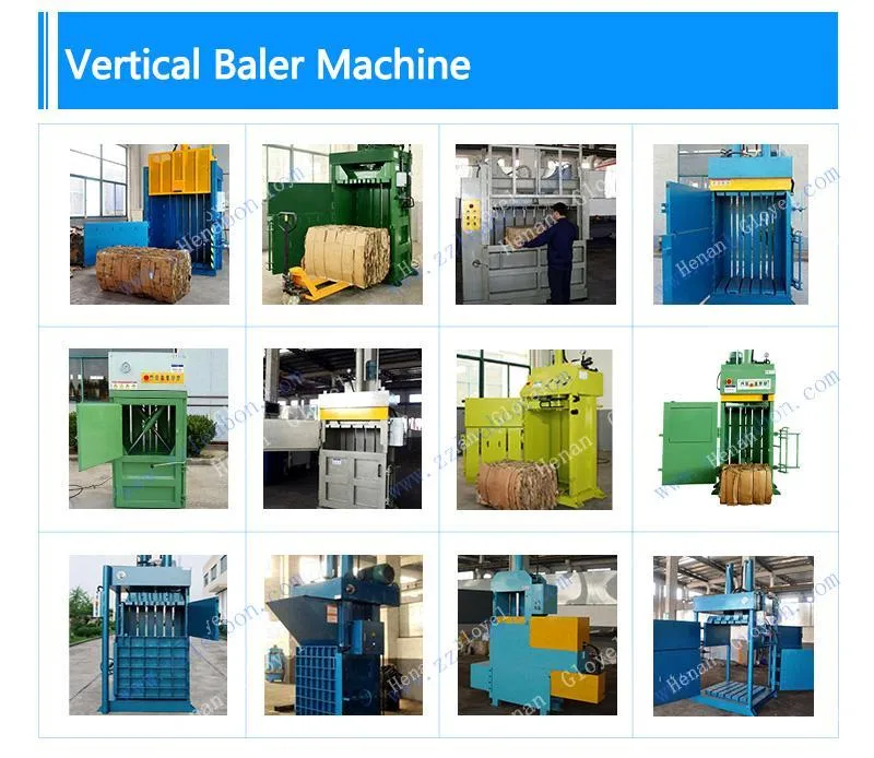 Easy Operation Horizontal Hydraulic Press Baling/Packing/Baler Machine for Sale