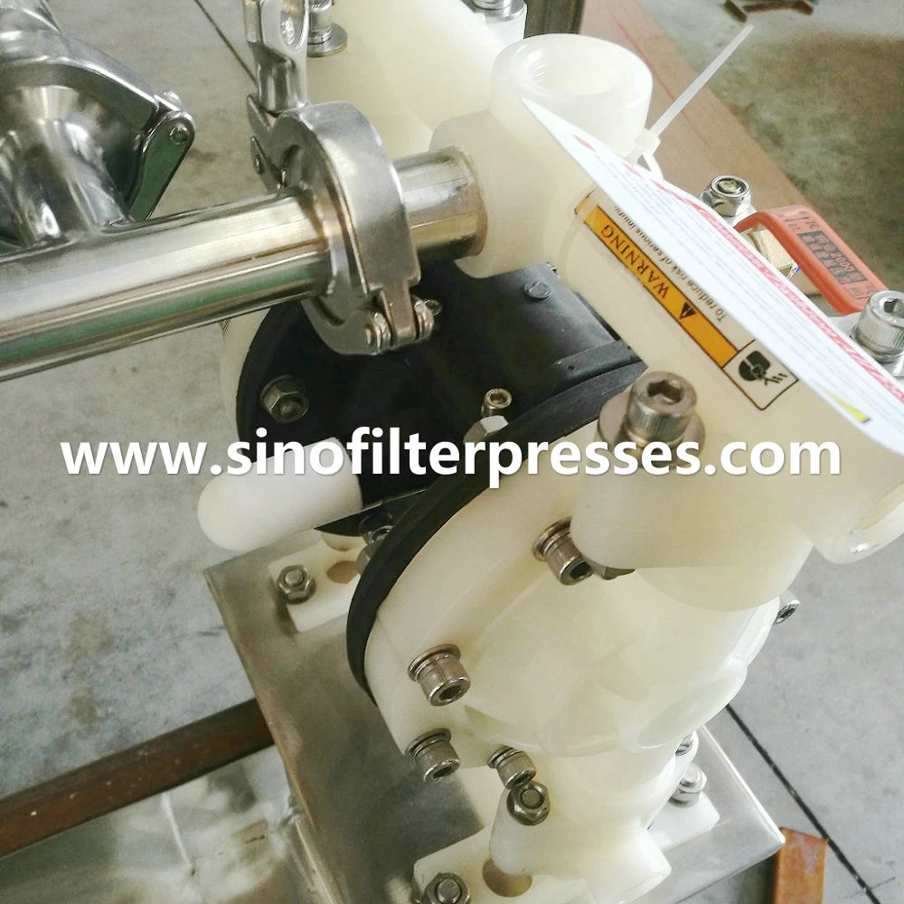 Hand Operation Small Hydraulic Filter Press for Small Capacity Slurry Filtering