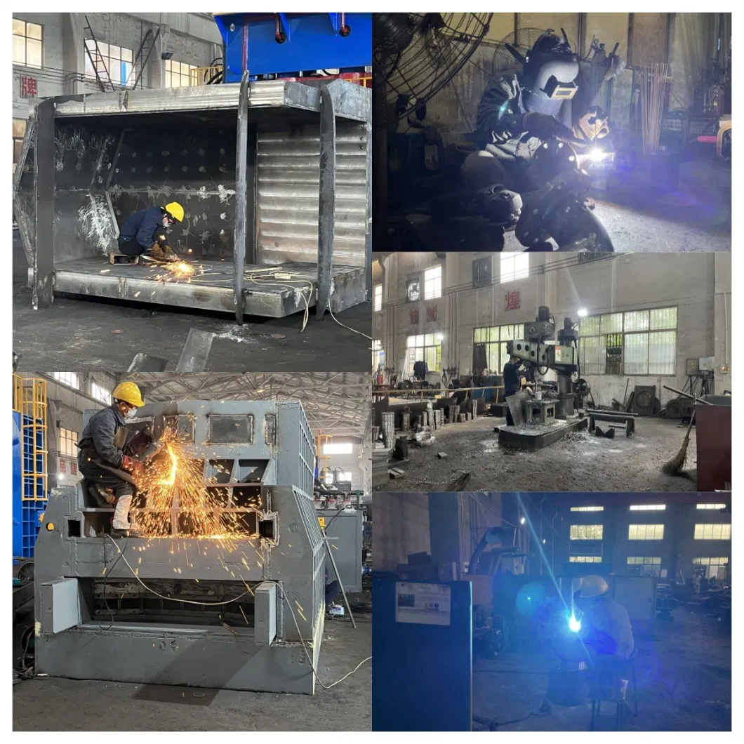 Recycling Machine for Cutting Metals Aluminum Recycling Machine Vertical Shear Alligator Shear 1500mm Steel Scrap Sheet Shearing Machine