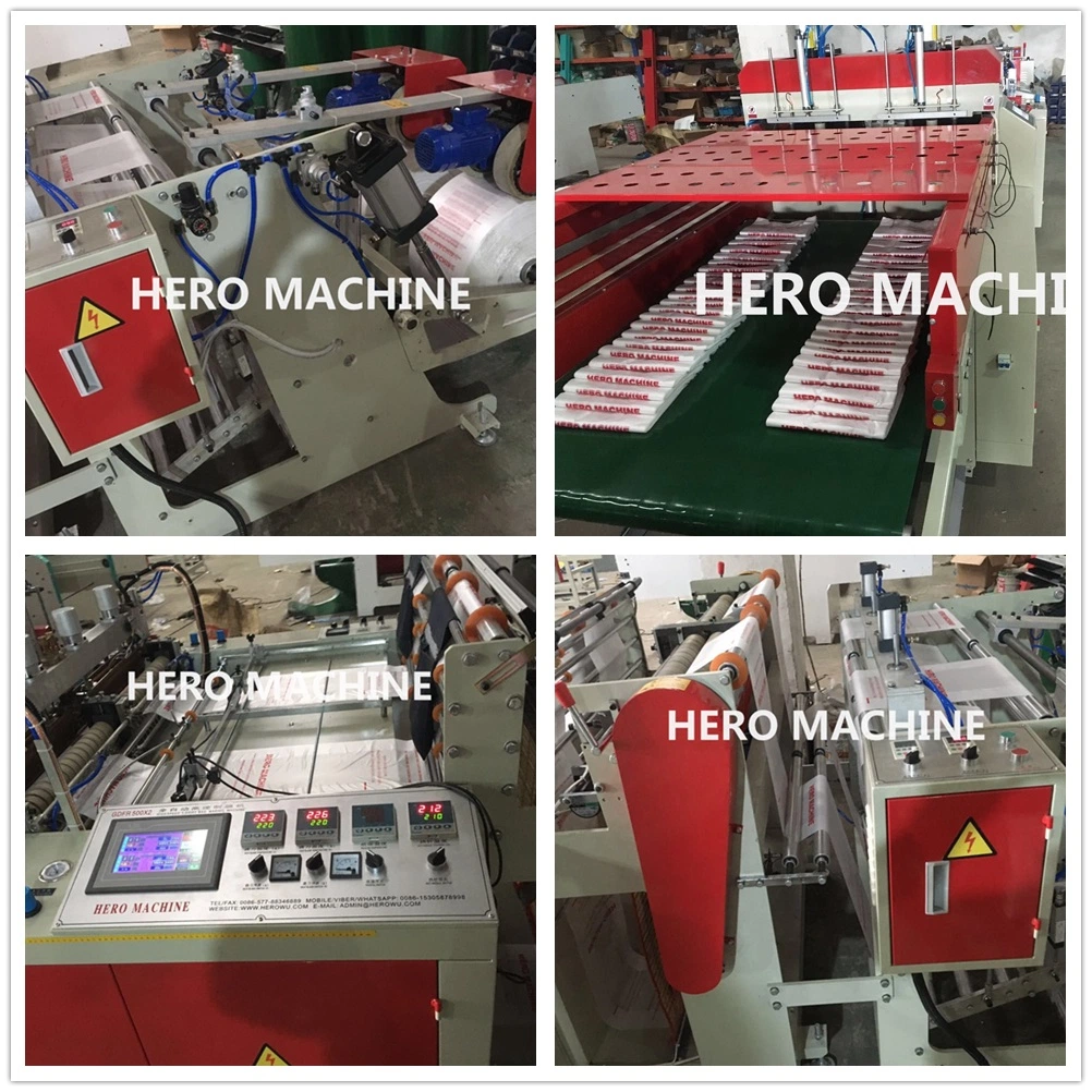 Hero Brand Bagging Plastic Making Paper Price Non Woven Printing Tea Packing Jute Used Polythene Sealing Carry Bag Machine Machine Price