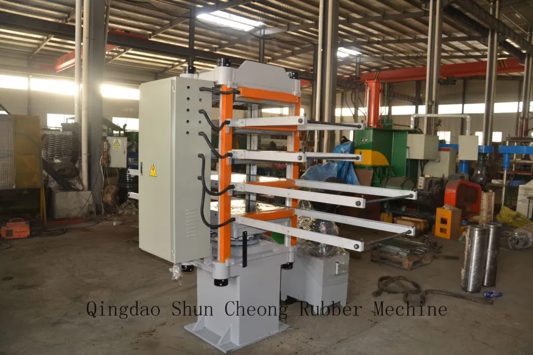 Hydraulic Press Rubber Tiles Plate Vulcanizing Press /Tile Making Equipment (XLB-D550)