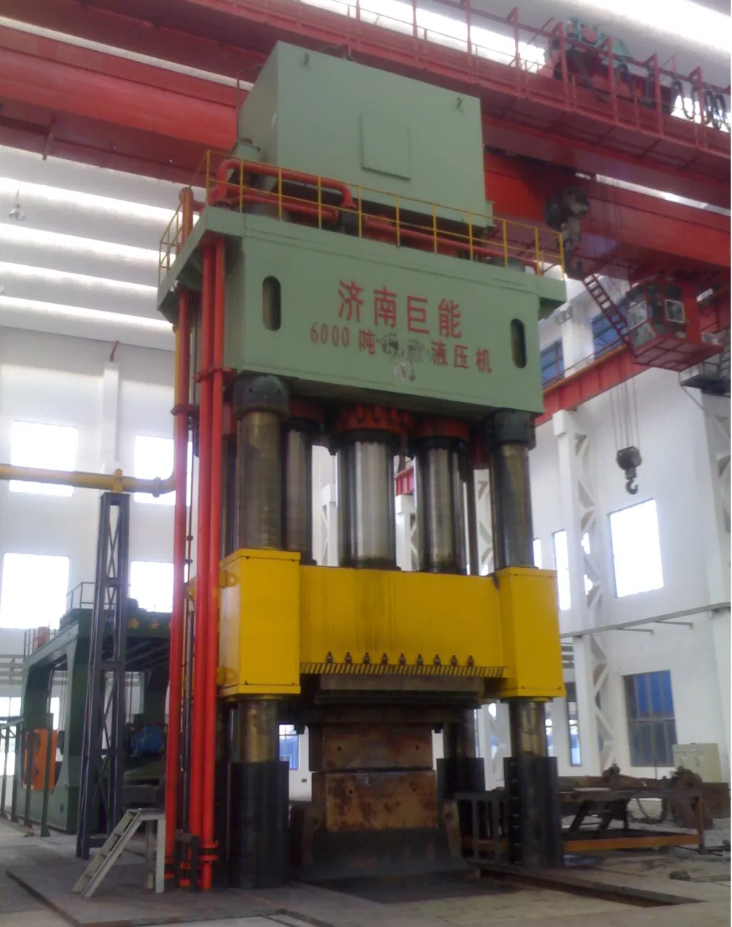 Forging Hydraulic Press for Tail Hook Frame and Disc Core for Railway Vehicles Production