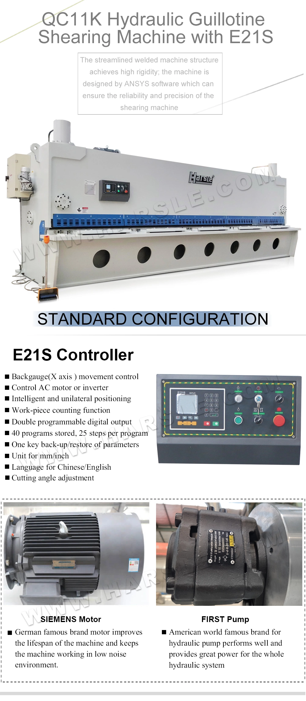 New Stype CNC Iron Guillotine Cutting Shear for Sheet Metal