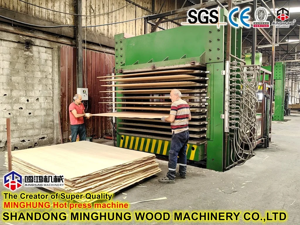 High Pressure Hydraulic Hot Press Equipment for Veneer Plywood Board