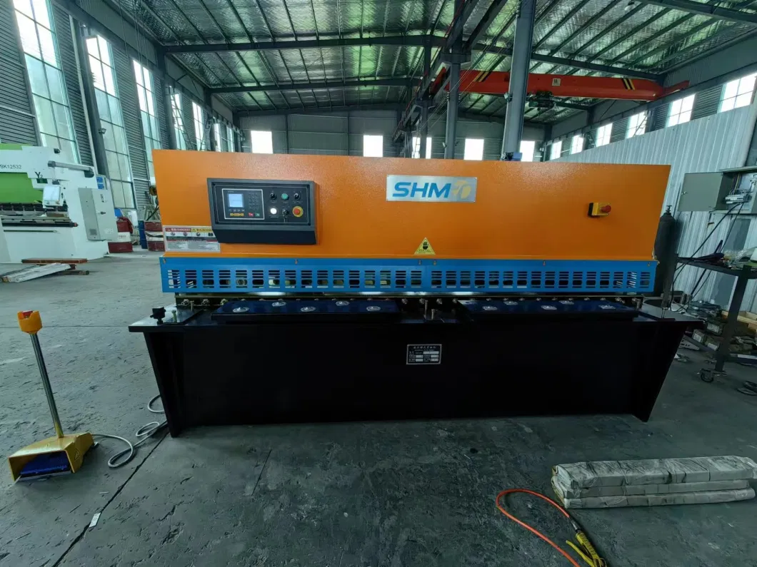 E21s System QC12K Automatic Steel Swing Beam Shear with High Precision