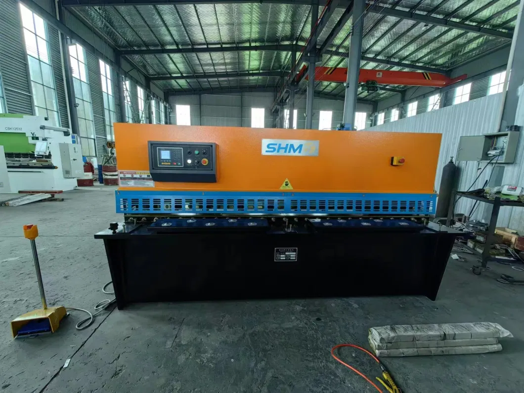 E21s System QC12K Automatic Steel Swing Beam Shear with High Precision