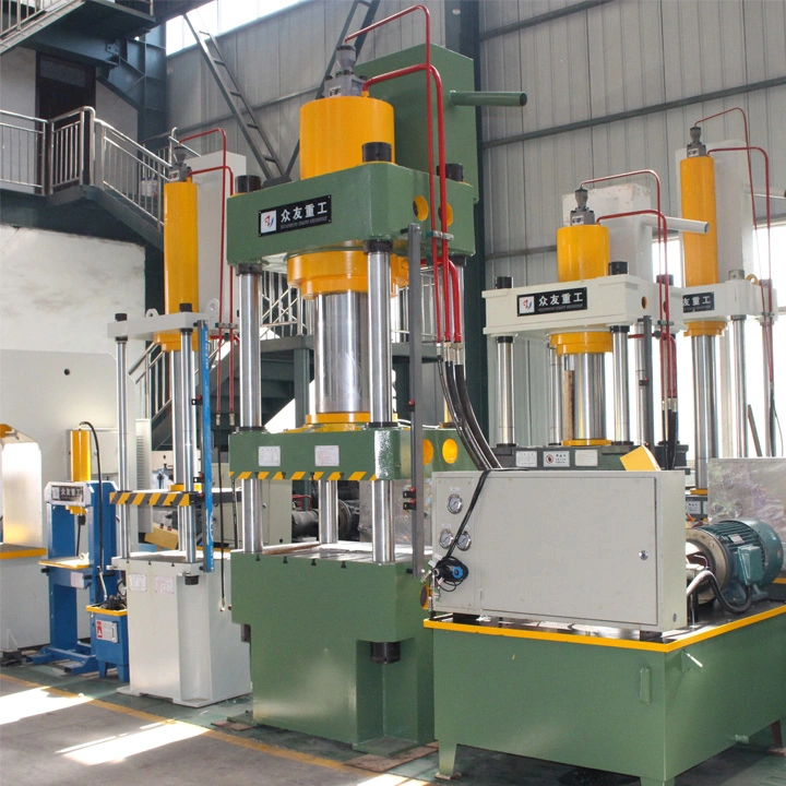 Four Column Universal Hydraulic Cold Press Cutting Machine with Automatic Operation