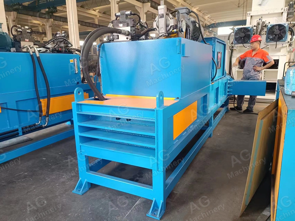 Easy Operation Wood Shaving Baling Press Hydraulic Shavings Baler Machine