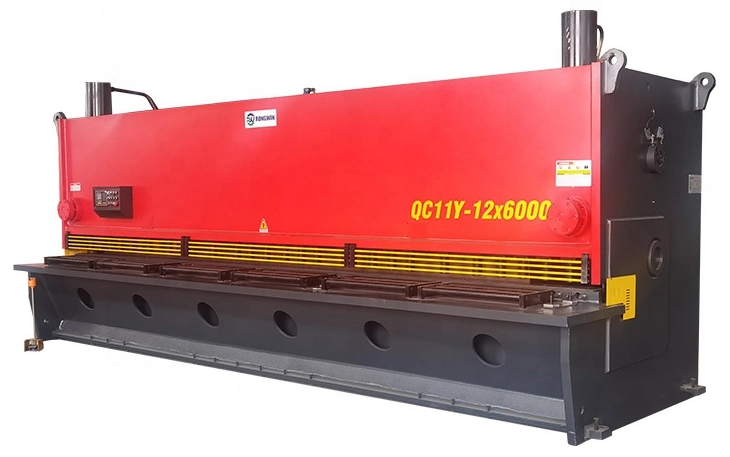 Hydraulic Metal Shear Manufacturers 6mm 8mm 10mm 12mm P40 Hydraulic Guillotine Shear Automatic Shearing Machine