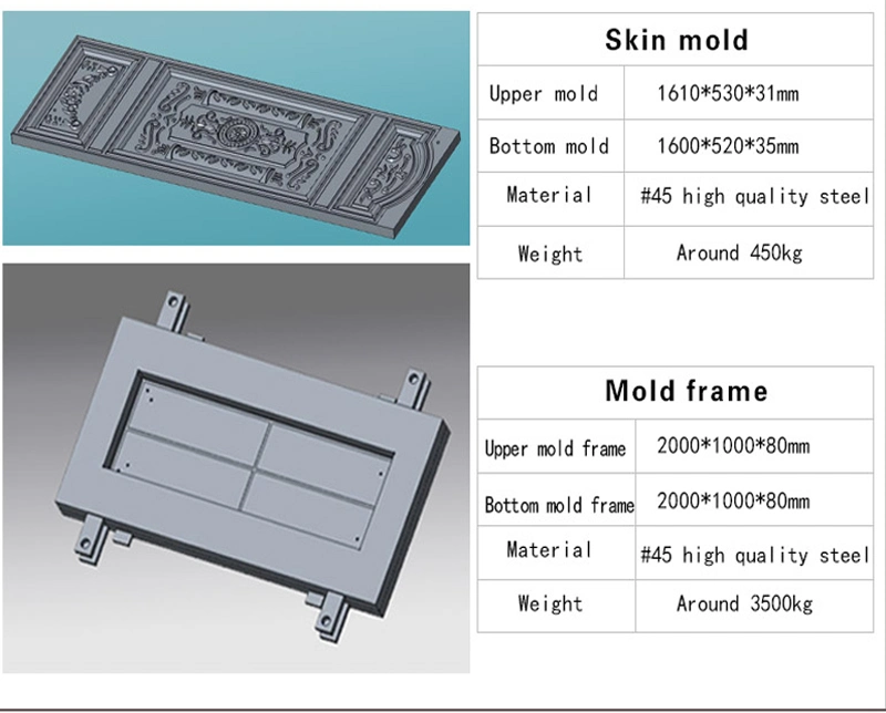 5200 Tons of Roman Column Molding Hydraulic Press Metal Deep Drawing Machine Copper Iron Aluminum Door Frame Embossing Hydraulic Press