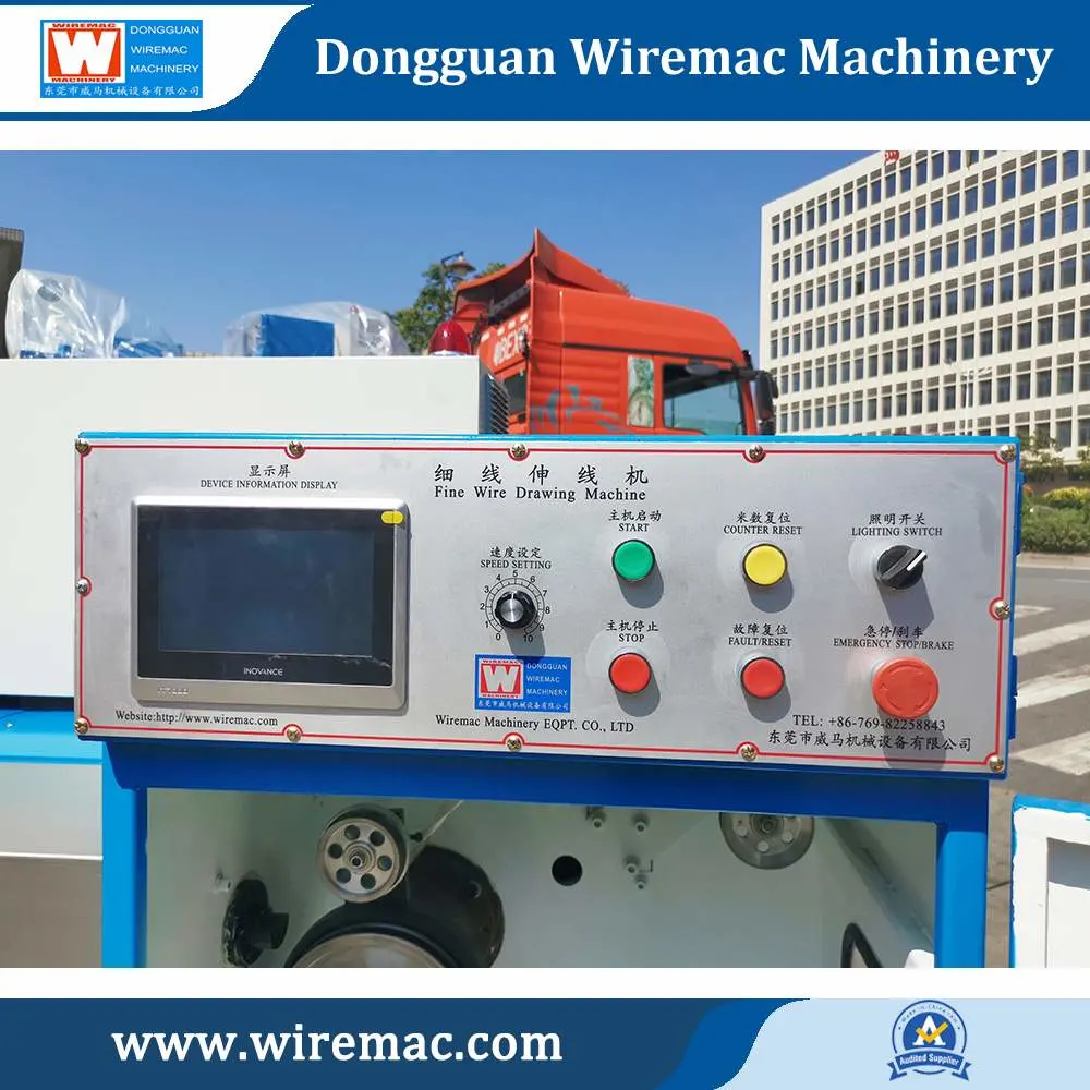 Low Power Low Price Good Quality 24 Dies Fine Copper Wire Drawing Machine with Imported Parts