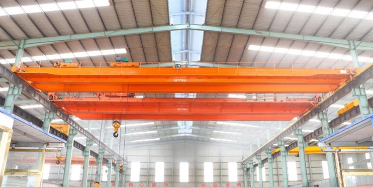 10 Ton 9 M Double Beam Electric Hoist Lifting Machine Bridge Crane with Wire Rope