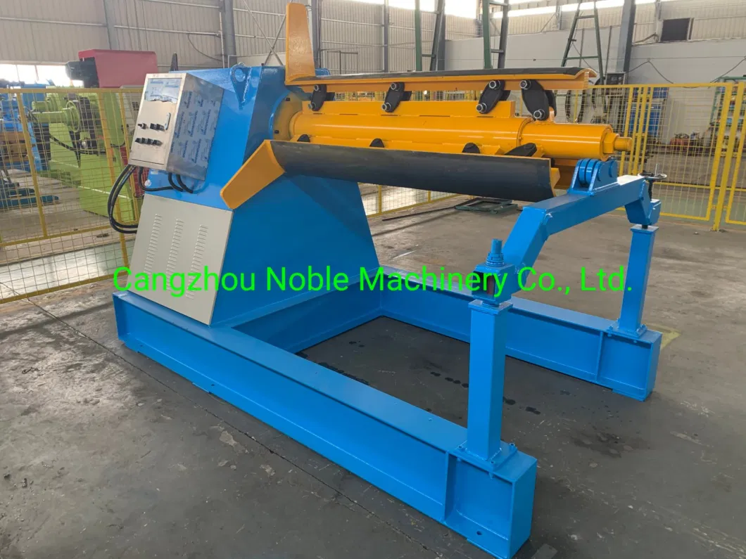 Low Price Hydraulic Decoiler Uncoiler with Coil Car Use for Steel Roofing Roll Forming Machine