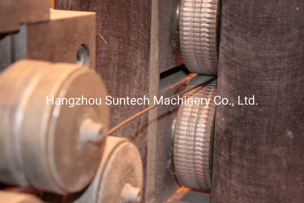 Suntech Prestressed PC Low Relaxation Lrpc Indenting Steel Wire Production Line / Machines