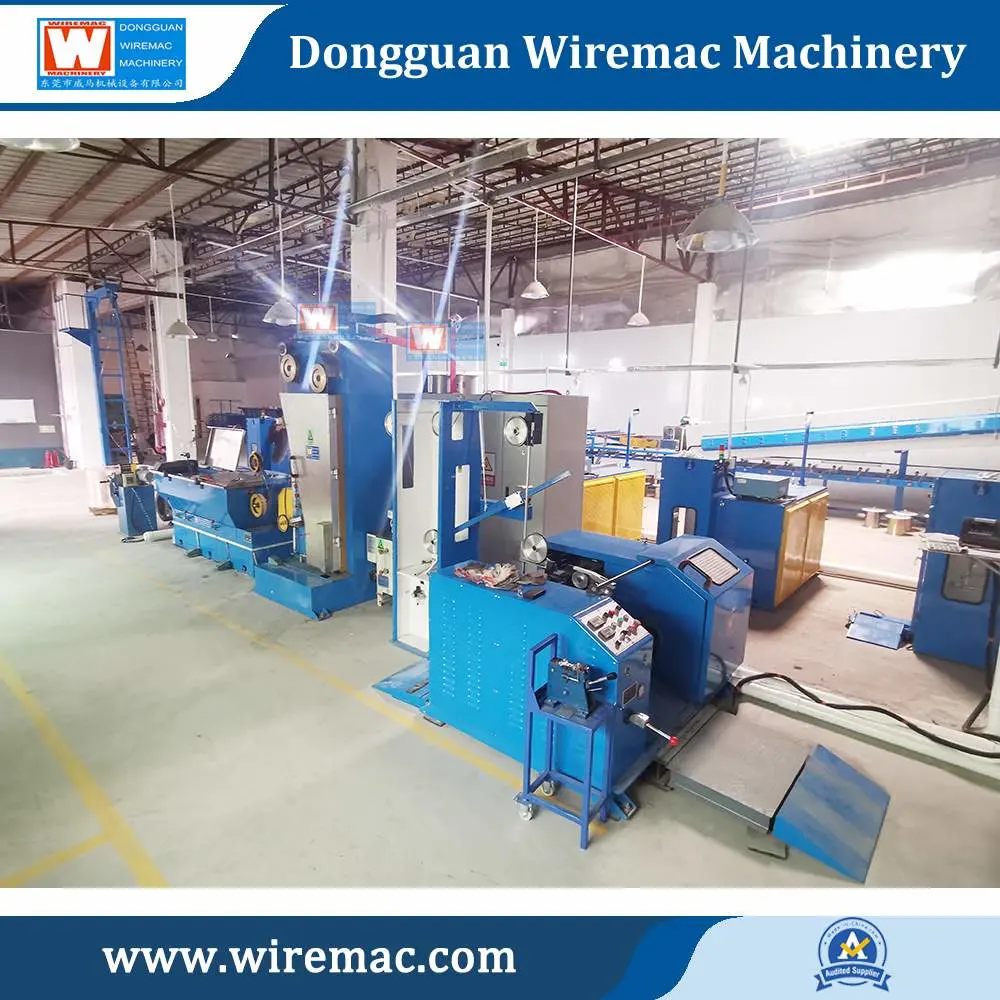 Quality Assured Intermediate Cable Wire Drawing Equipment Copper Wire Drawing Machine