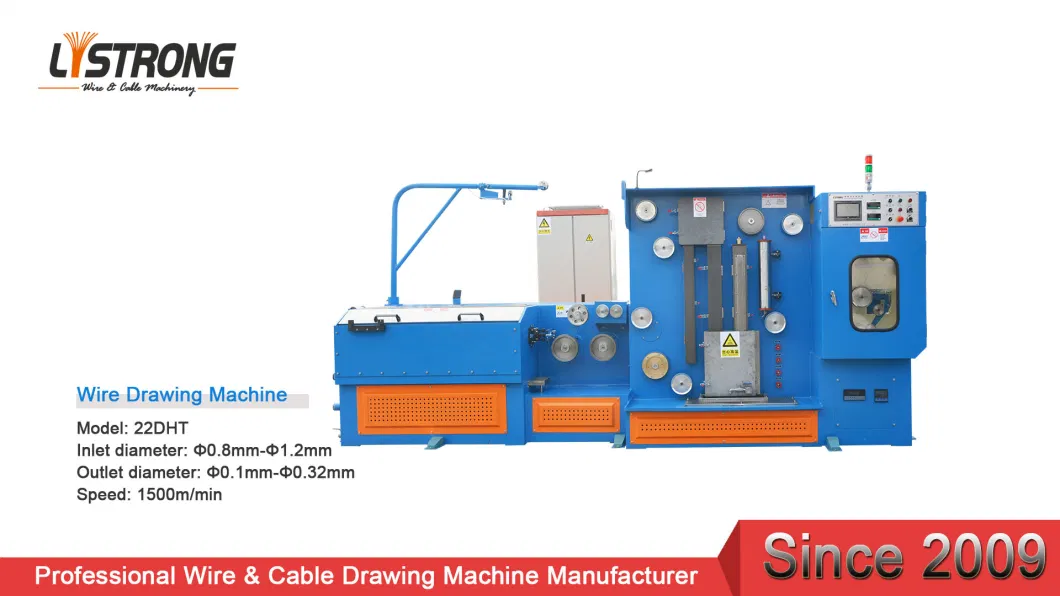 Listrong 0.1-0.32 Brass Copper Fine Wire Making Drawing Machines