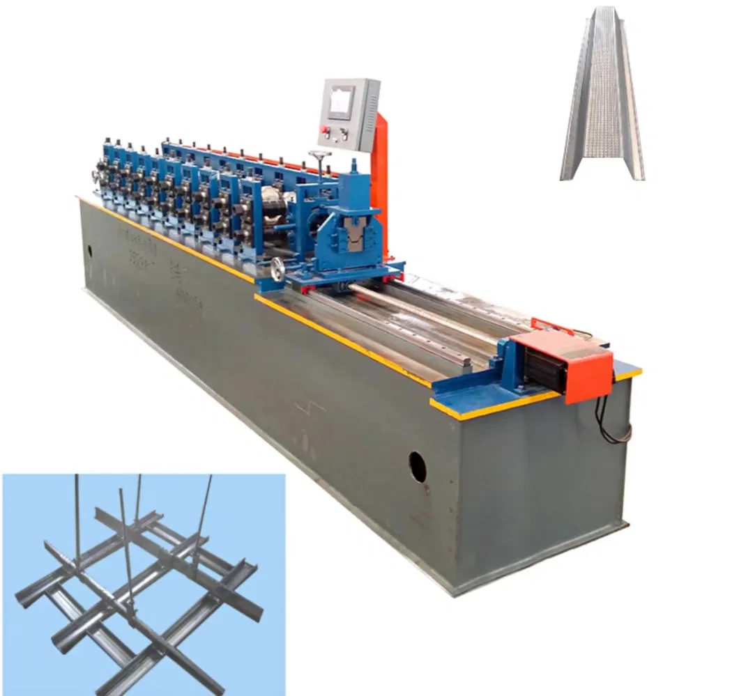 Furring Omega Channel Frame Light Steel Keel Drywall Stud Roll Forming Machine