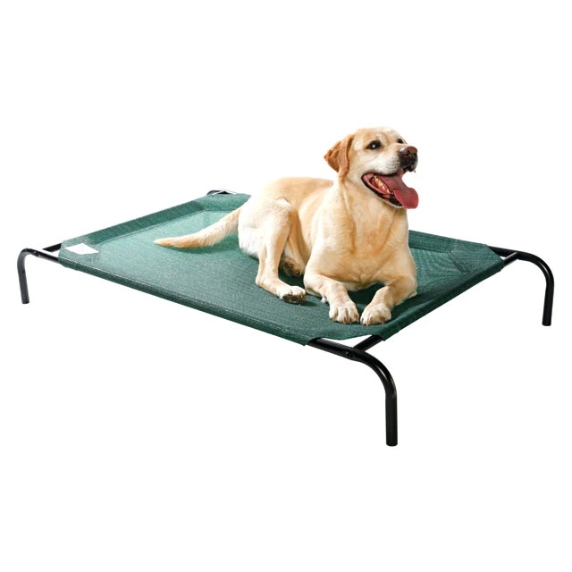Large Indoor Outdoor Camping Steel Frame Elevated Pet