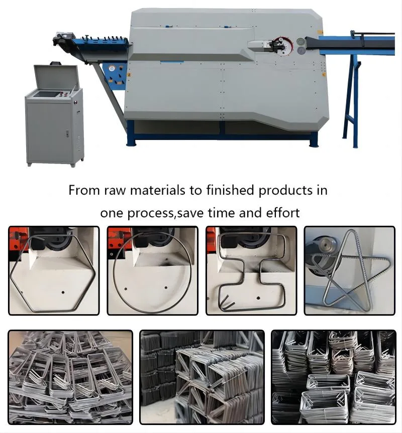 Stirrup Bending Machine Automatic Feeding Straightening Bending and Cutting