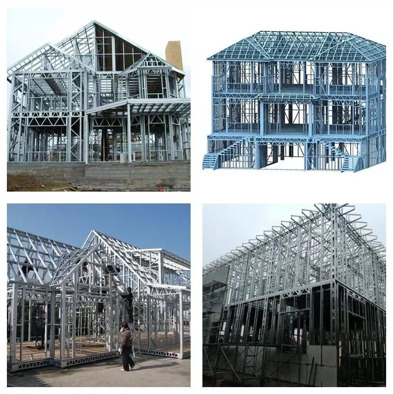 Steel Frame Lgs Light Gauge Steel Villa Light Gauge Steel Framing Roll Forming Machine