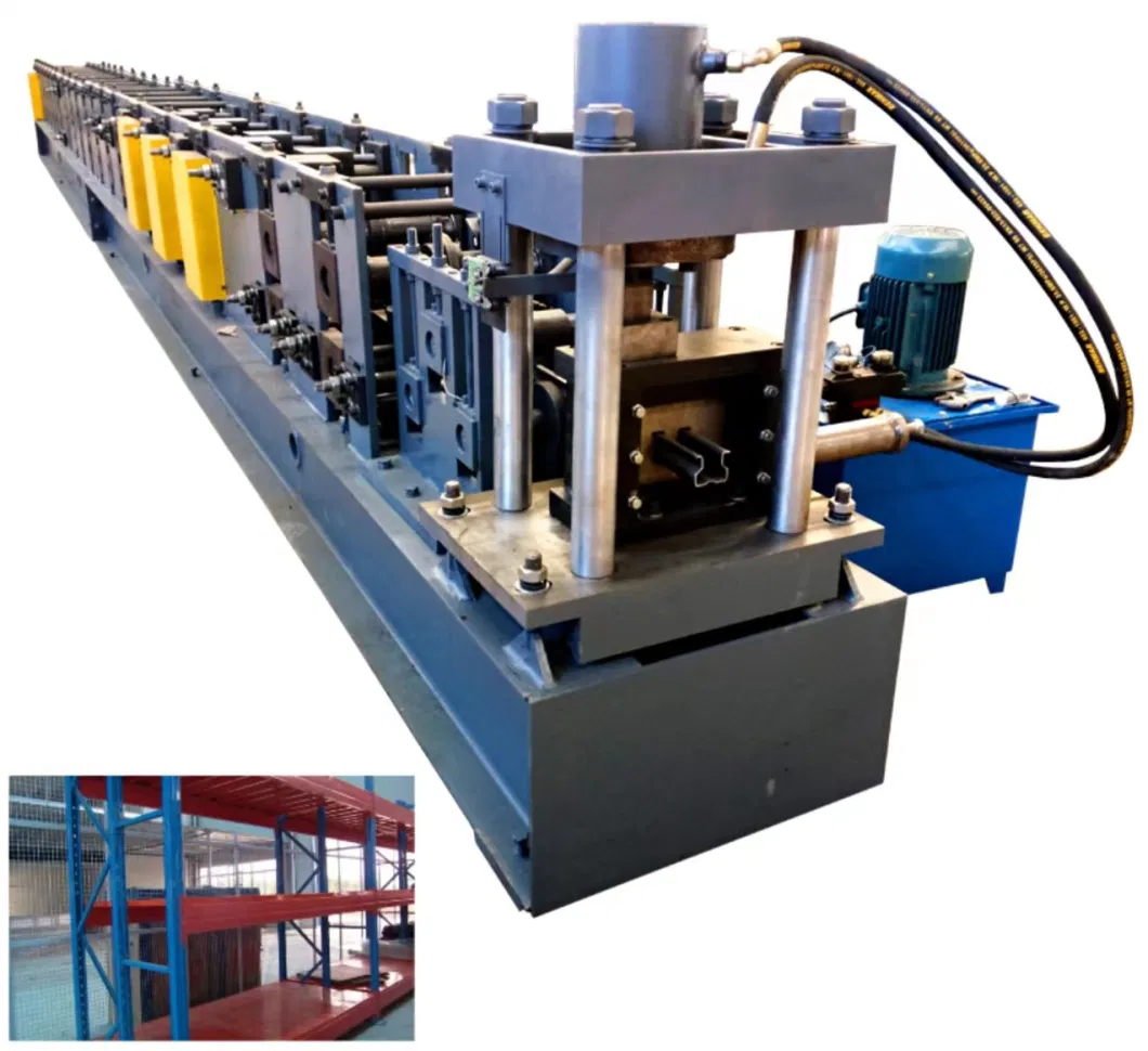 Storage Racks Roll Forming Machine Storage Rack Upright Shelf Frame Roll Forming Machine