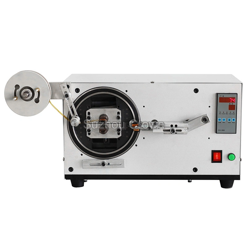 Semi Automatic Copper Wire Coil Transformer Resistance Coil Tape Winding Wrapping Machine