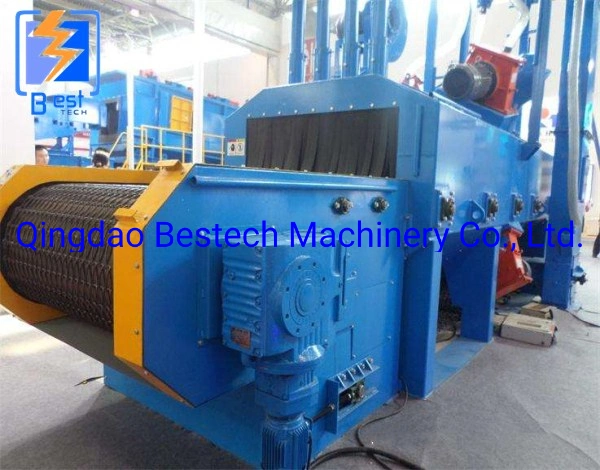 Wire Mesh Belt Shot Blasting Machine for Brake Pad