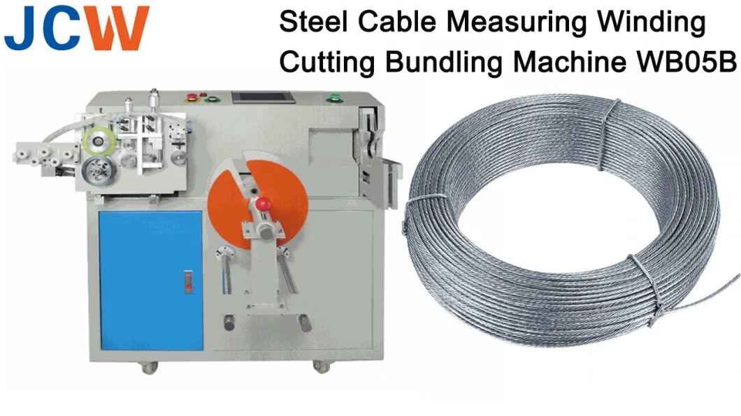 Jcw-Wb05b Customized Measuring Cutting Winding Cable Machine for Different Coil Requirements