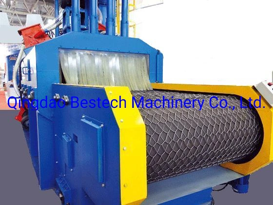 Wire Mesh Pass Through Type Shot Blasting Machine