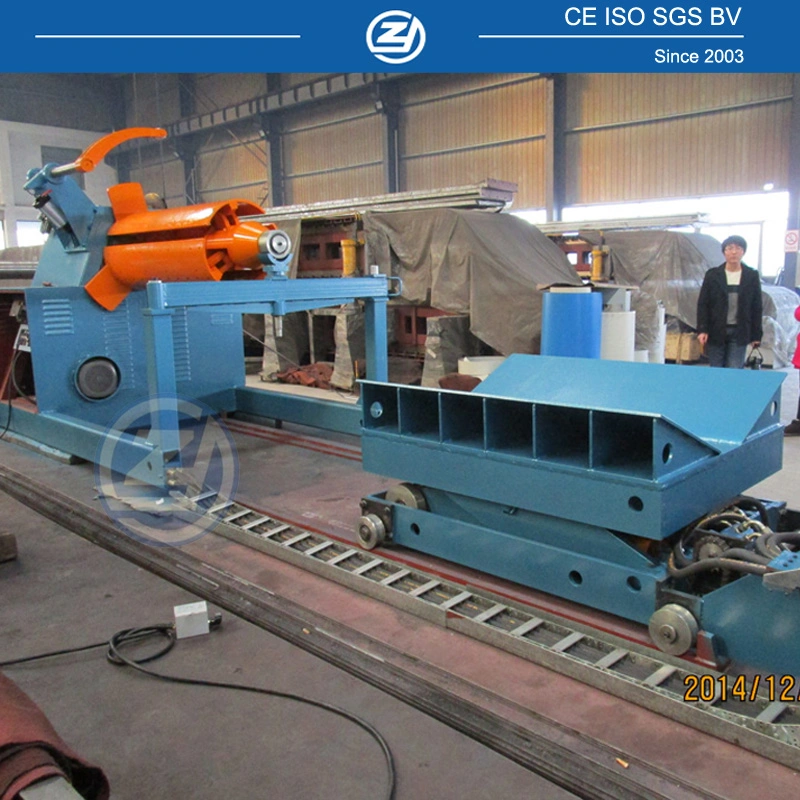 Factory Lifetime Service! 5 Ton Automatic Steel Hydraulic Uncoiler for Roll Forming Machine