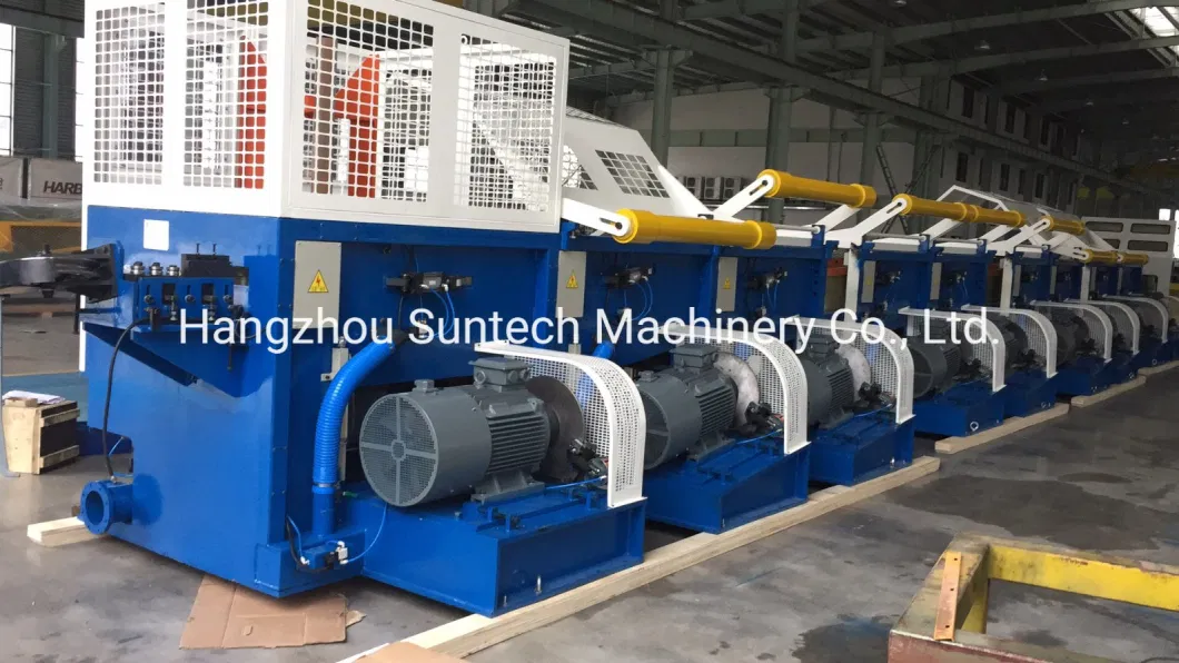China Straight Line Slm Type High Speed Carbon Steel Cable Wire Drawing Machine