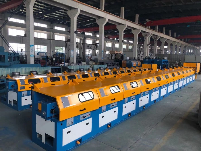 Copper Aluminum Glavanized Steel Straight Line Continuous Wire Drawing Machine