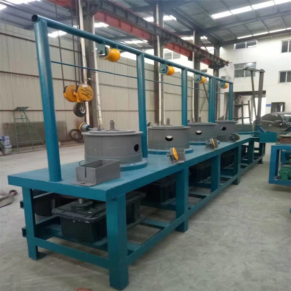 Big Diameter Carbon and Alloy Type Steel Inverted Vertical Wire Drawing Machine
