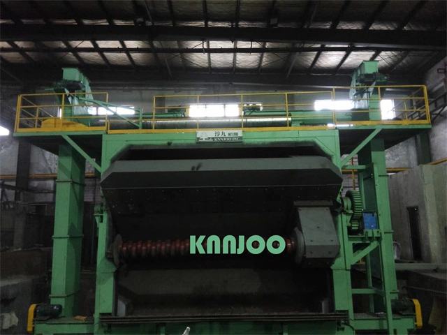 Surface Cleaning Wire Rod Coil Shot Blasting Machine for Rust Removal of Knnjoo
