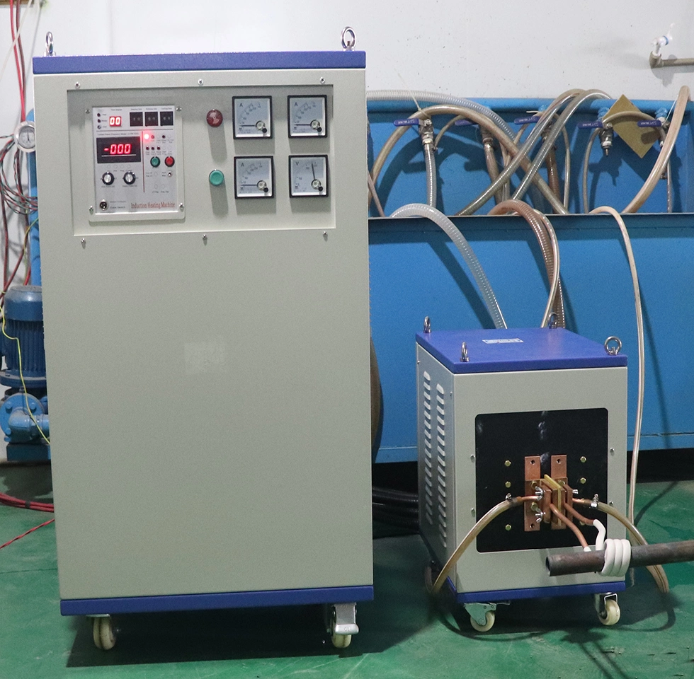 China Manufacturer Direct Sales IGBT Super Audio Induction Heating Machine for Annealing to Iron Bar / Pipe (SF-120KW)