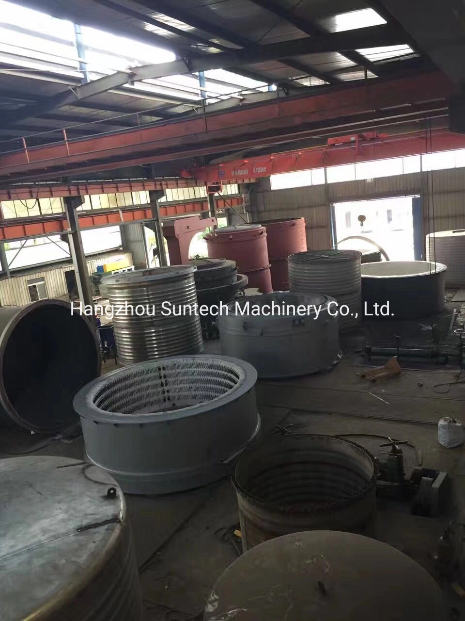 Suntech Trolley Type Car Bottom Bogie Hearth Type Annealing Industrial Heat Treatment Furnace