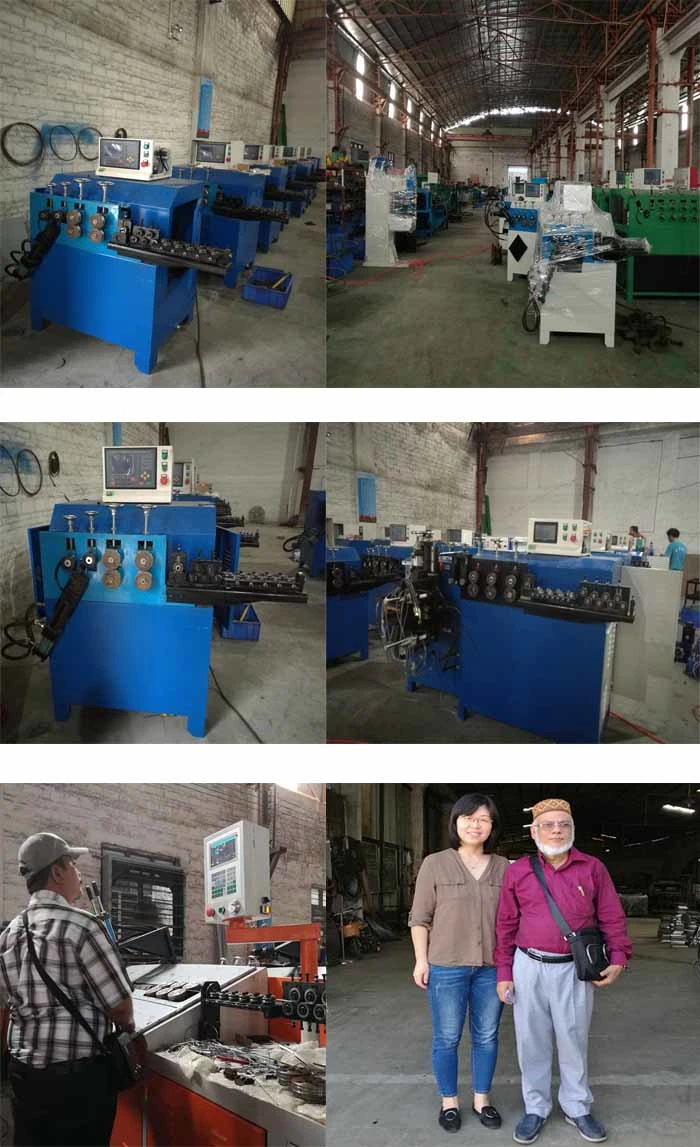 Wire Diameter 2-8mm Automatic Ring Forming Machine Butt Welding Machine