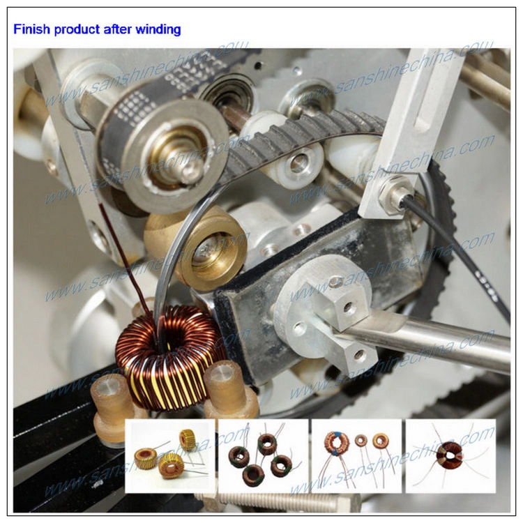 Heavy Wire Small Toroidal Ferrite Ring Coil Winding Machine