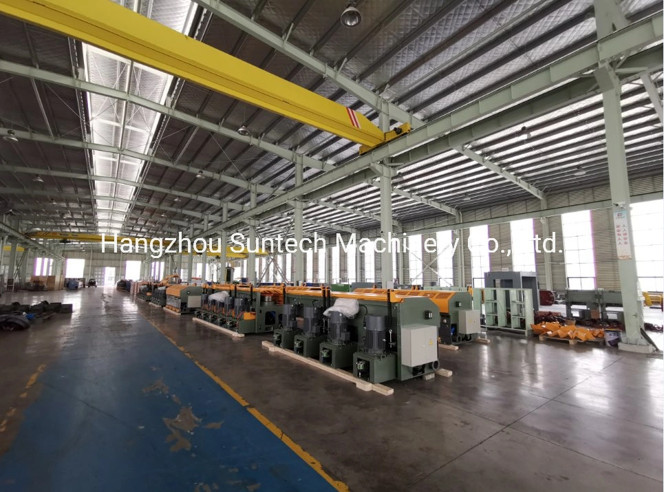 Suntech Prestressed PC Low Relaxation Lrpc Indenting Steel Wire Production Line / Machines