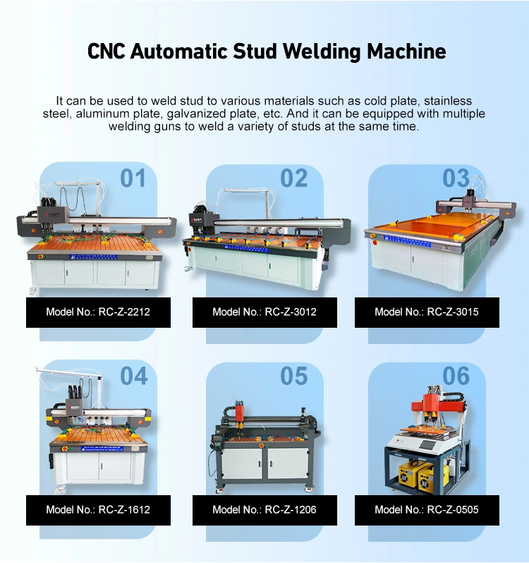 CNC Stud Welding Machine with Annealing Treatment Truss Bed