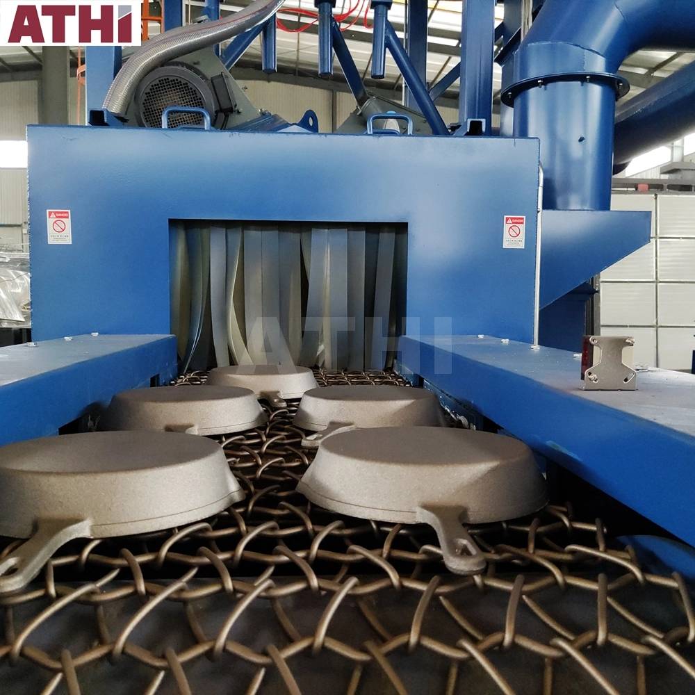 Athi Wire Mesh Belt Shot Blasting Machine Qwd1000