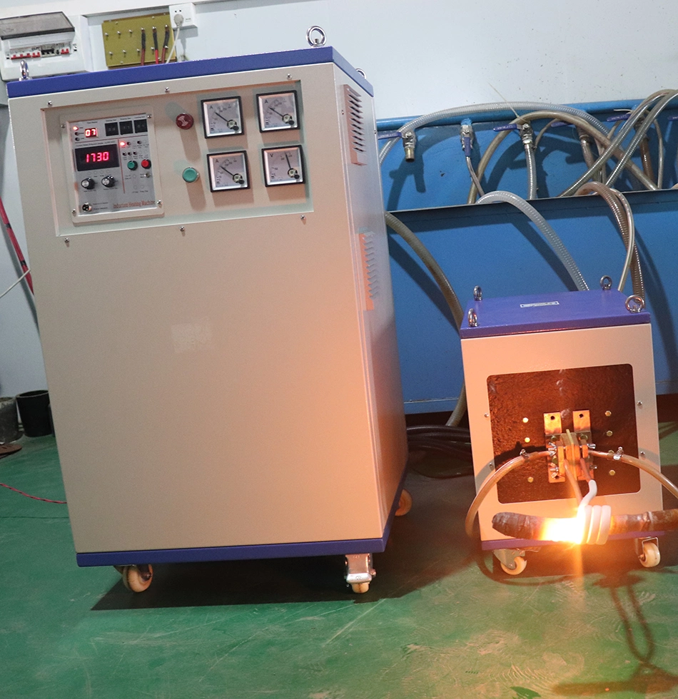 China Manufacturer Direct Sales IGBT Super Audio Induction Heating Machine for Annealing to Iron Bar / Pipe (SF-120KW)