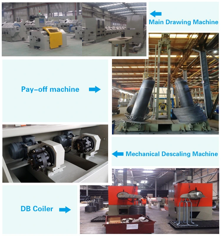 High Quality Horizontal Straight Wire Drawing Machine Factory Supplier