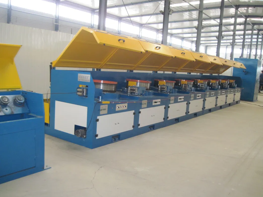 Conet Low Carbon Steel Straight Line Metal Wire Drawing Machine
