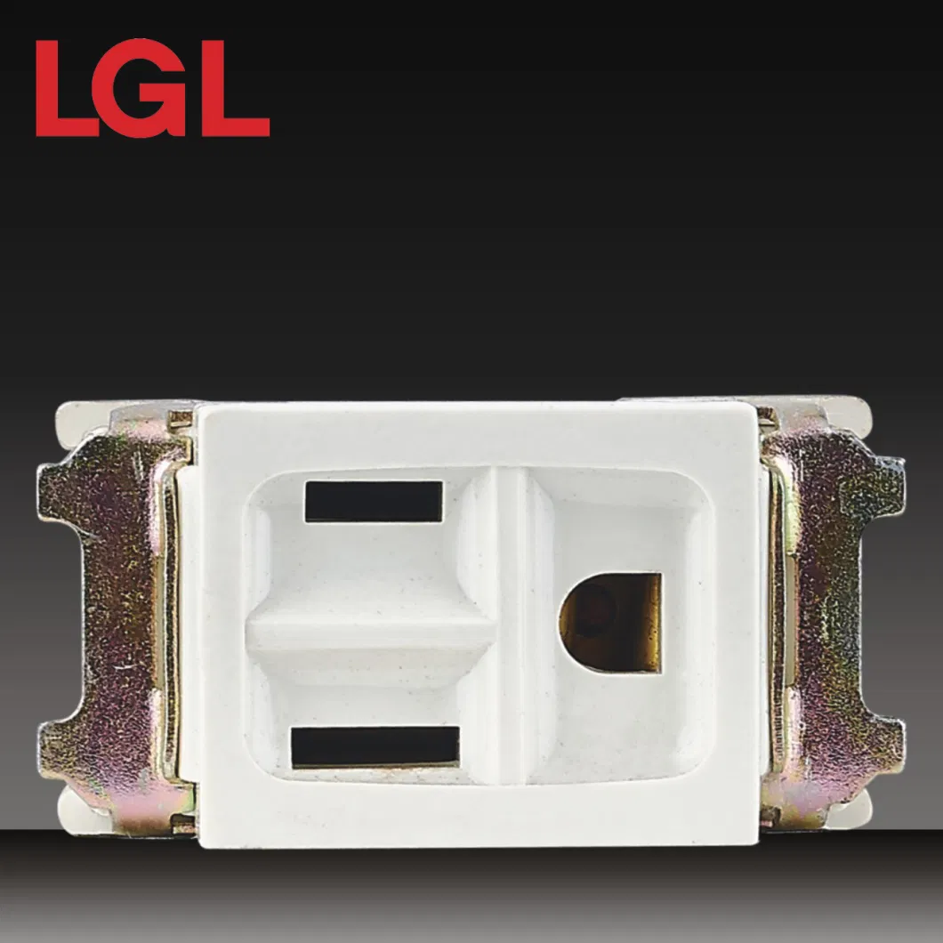 High Quality PC Material Wall Switch RJ45 Fixing Frame (H120-35)