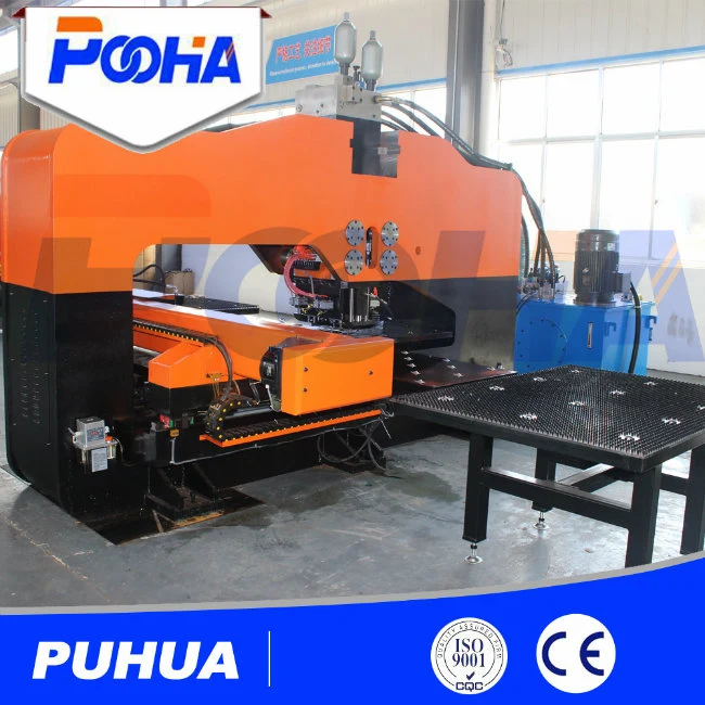 Special Thick Steel Plate Hydraulic CNC Punch Press Machine