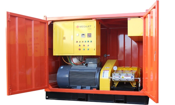 Oil Tank High Pressure Cleaning Machine, Descaling Device