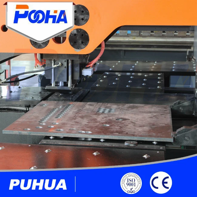 Special Thick Steel Plate Hydraulic CNC Punch Press Machine